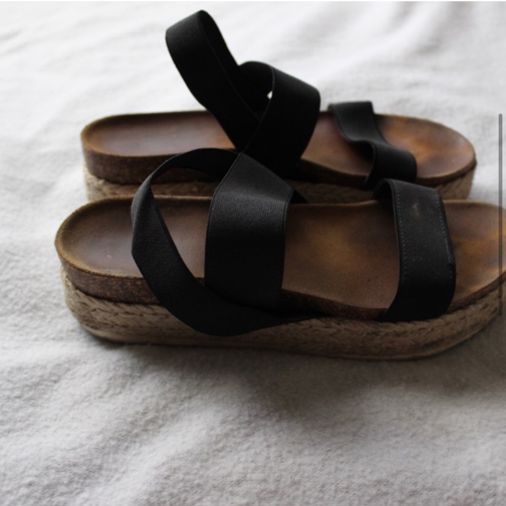 Steve Madden Platform Espadrilles Sandals - Picture 4 of 4